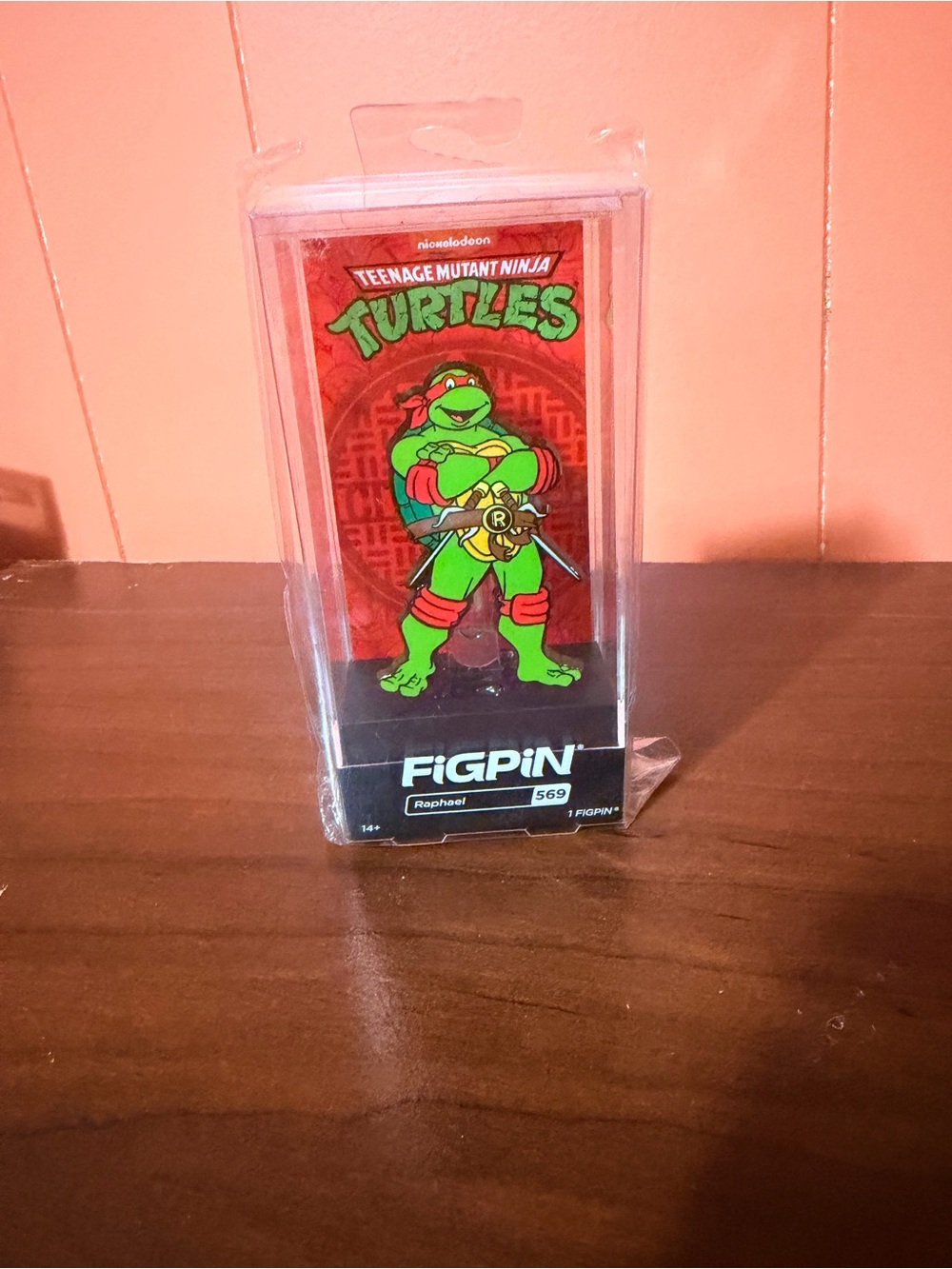 Teenage Mutant Ninja Turtles Raphael Enamel Pin – Green